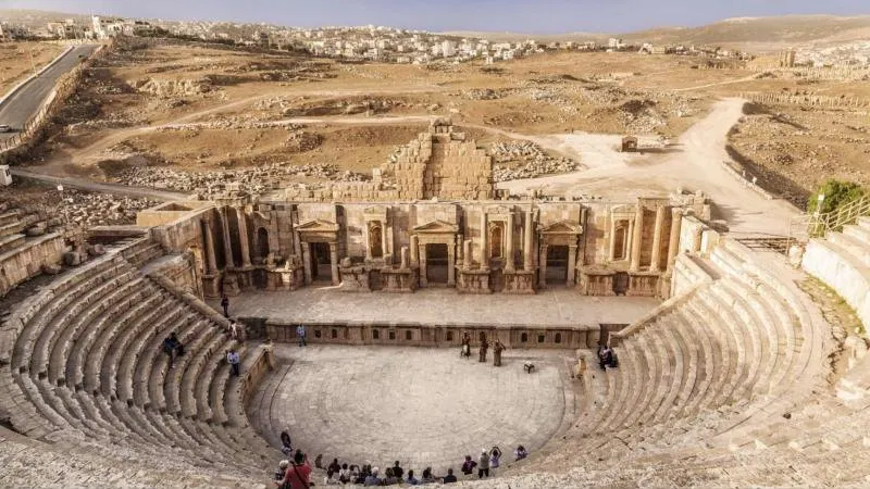The South Theatre of Jerash