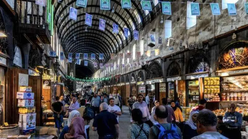 The covered Souq al-Hamidiyeh