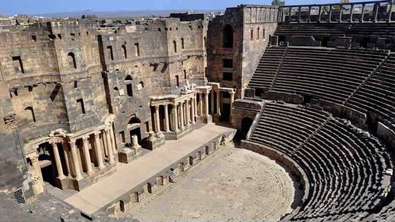 The Roman theatre of Bosra